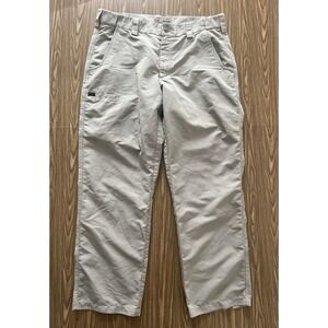 511 Tactical 5 Pocket Pants Khaki Ripstop Utility Work Pants Mens 34x30
